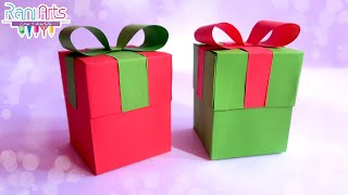 HAZ UNA CAJA DE REGALO FÁCIL  DIY  EASY GIFT BOX [upl. by Eninahs10]