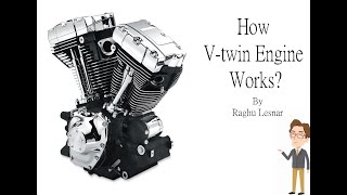 How Vtwin Engine Works  Explanation  Raghu Lesnar [upl. by Stahl]