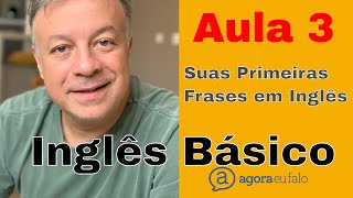 Inglês Básico Para Iniciantes Aula 3 [upl. by Fidelity]