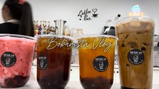 BOBA ALERT  BOBARISTA VLOG 3 [upl. by Phylis]