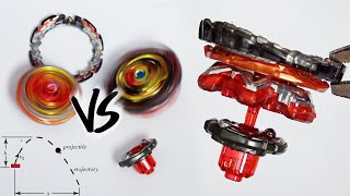 DOUBLE PROJECTILE BEYBLADE amp Venom Diabolos VnBl VS Perfect Phoenix 10Fr BATTLE Beyblade Burst [upl. by Bovill]