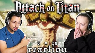 Attack on Titan 3x20 REACTION  quotThat Dayquot [upl. by Garlinda]