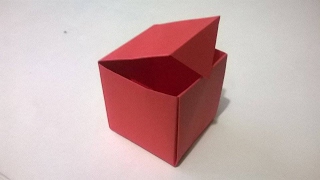 Como Hacer una Caja de Papel Origami ¡MUY FACIL [upl. by Dreeda729]