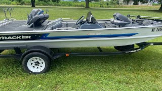 How I clean our Bass Tracker aluminum boat [upl. by Ecniv]