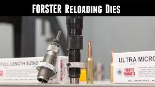 Forster Reloading Dies Overview and Setup featuring 65 Creedmoor [upl. by Aicire227]