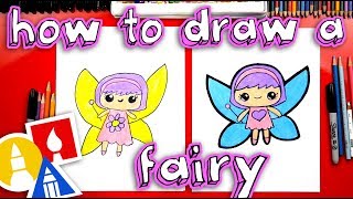 How To Draw A Cute Fairy [upl. by Nuawad197]