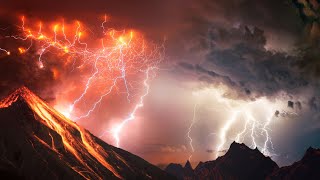 Timelapse Footage of Eruption From Inside Taal Volcano [upl. by Atinoj447]