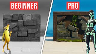 How to make Custom Walls in Fortnite Creative 20 Examples [upl. by Ebberta]