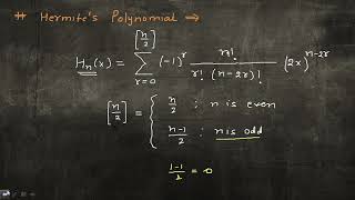 Hermites Polynomial  Sequence and Series  Hermite Differential equations [upl. by Giannini]