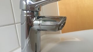 Hansgrohe Axor Allegroh Wasserhahn tropft Einfache Reparatur German only [upl. by Anirbus31]