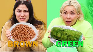 ONE COLOR make the best FOOD CHALLENGE [upl. by Lynda975]