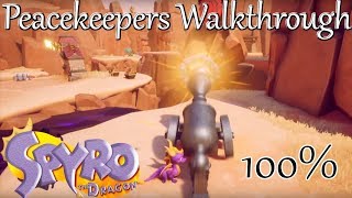 Spyro Reignited Trilogy Peacekeepers Walkthrough CHECK DESCRIPTION [upl. by Araldo]