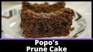 Prune Cake  Old Time Favorite  MOIST and DELICIOUS Recipe [upl. by Duwe]