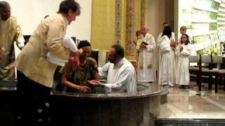 Baptism Catholic Immersion [upl. by Lliw233]