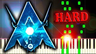 ALAN WALKER  DARKSIDE  Piano Tutorial [upl. by Uuge]