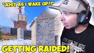 Summit1g WAKES UP TO GETTING RAIDED In RUST [upl. by Vivyan]