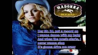 Madonna  Music Lyrics [upl. by Lagiba]