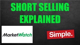 MarketWatch Stock Game Short Selling Explained For Beginners [upl. by Yaniv]