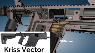 3D How the unconventional Kriss Vector works [upl. by Diane-Marie]