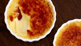 How to make Creme Brulee  Crème Brûlée Recipe [upl. by Nanice]