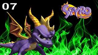 Spyro the Dragon 120 Walkthrough HD  Part 7 Peace Keepers Home [upl. by Leotie113]