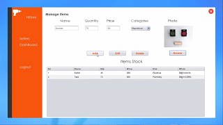 Hardware Store management system using JavaSwing and Mysql [upl. by Chapel996]