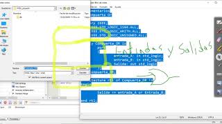 Diseño VHDL en Quartus II [upl. by Judenberg841]