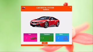 C Full Project TutorialCar Rental Management SystemWith source code [upl. by Hafler]