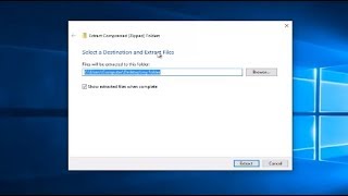 How To ZipUnzip A File Or Folder In Windows 10 Tutorial [upl. by Rycca]