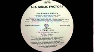 CC Music Factory ft El General  RobiRobs Boriqua Anthem Columbia Records 1994 [upl. by Yadrahs]