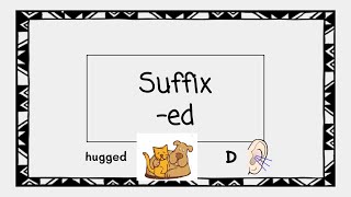 Suffix ED Sounds like D  4 Minute Phonics [upl. by Shaylyn186]