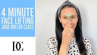 4 Minute Face Lifting Jade Roller Class [upl. by Peder963]