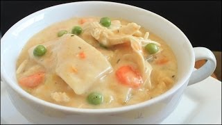 Homemade Chicken and Dumplings [upl. by Maidel334]