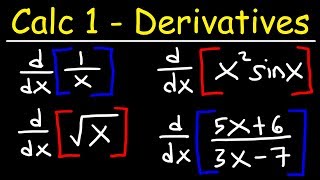 Calculus 1  Derivatives [upl. by Adnotal]