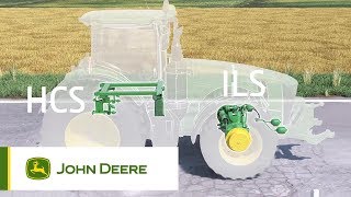 John Deere 8R Tractors  Suspension ILSActiveSeatHCS Animation [upl. by Pierette]