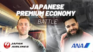 Japan Airlines vs ANA Premium Economy Battle [upl. by Tolmach794]