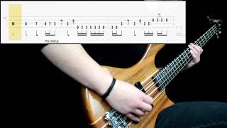 System Of A Down  BYOB Bass Cover Play Along Tabs In Video [upl. by Antonia]