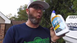 How to Clean a boat hull Tip [upl. by Taylor]