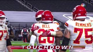 LeVeon Bell First Touchdown w Chiefs [upl. by Arlana]