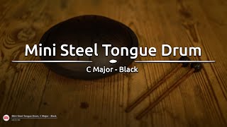 Mini Steel Tongue Drum Black C Major  MSTD1BK  Meinl Sonic Energy [upl. by Chatterjee]