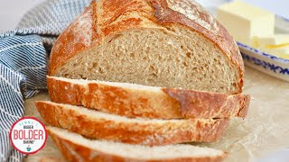 5Ingredient Artisanal Bread Recipe for Beginners [upl. by Acnairb]