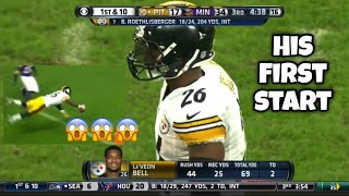 Le’Veon Bell’s FIRST Game 2013 [upl. by Mather]