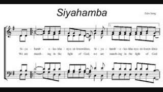 Siyahamba Choir Version Lyrics [upl. by Calandra]