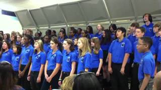 Siyahamba  Henderson Middle School Chorus [upl. by Jehial]