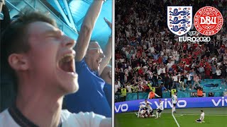 The Moment England Reached the EURO 2020 FINAL [upl. by Nelan]