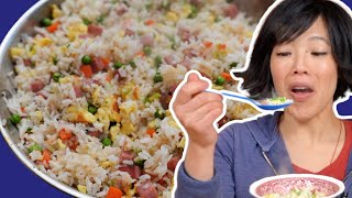 My 5minute FRIED RICE Recipe [upl. by Aicemaj]