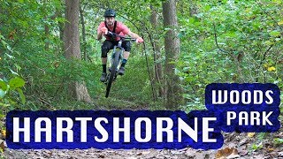 Mountain Biking Hartshorne Woods Park  Middletown NJ [upl. by Narut307]