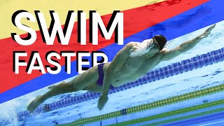 HOW TO SWIM FASTER 5x times [upl. by Retnyw172]