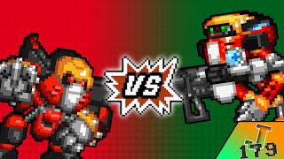 Gamma Vs Omega Sprite Animation [upl. by Llerret]