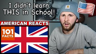 American Reacts to 101 Facts About The UK SHOCKING [upl. by Oeak]